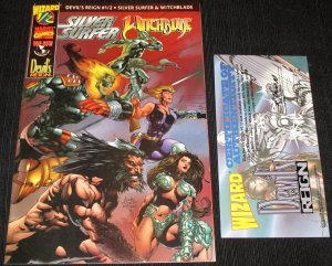Devils Reign: Silver Surfer/ Witchblade #1/2 (1997) Wizard