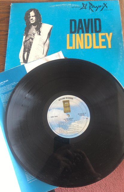 David Lindley LP, 1981, mint