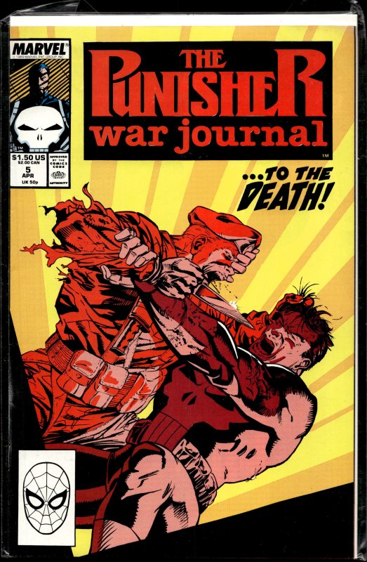 The Punisher War Journal #5 (1989) Punisher