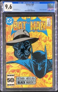 Batman #386 (1985) CGC 9.6 1st Appearance of Black Mask