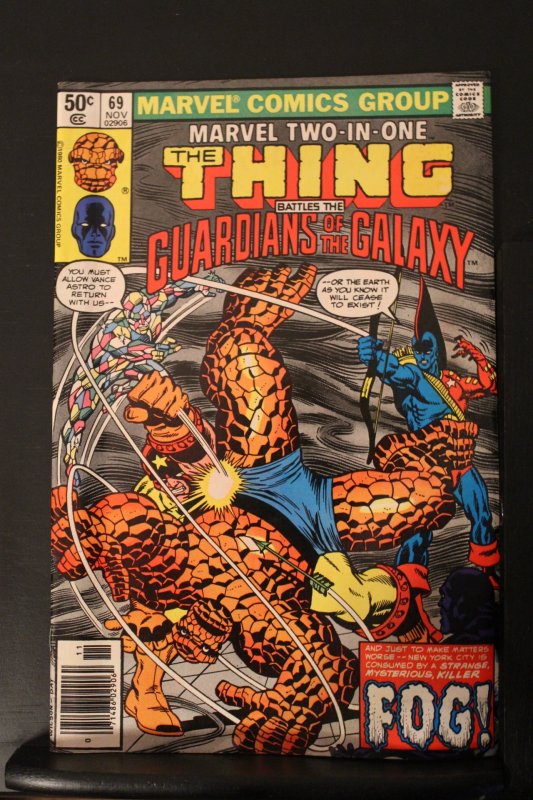 Marvel Two-in-One #69 (1980) High-Grade NM- Guardians Of The Galaxy Wow!