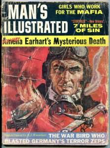 Man's Illustrated Magazine 5/1961-AMELIA EARHART-WHIPPING-ZEPELIN FR