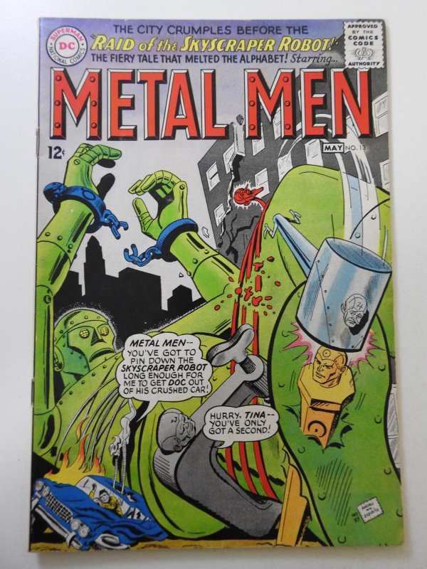 Metal Men #13 (1965) VG+ Condition! 1 in spine split