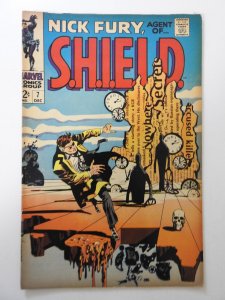 Nick Fury, Agent of SHIELD #7 (1968) FN- Condition!