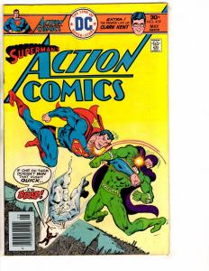 Lot Of 4 Action Comics Feat. Superman DC Comic Books # 455 458 459 461 J268