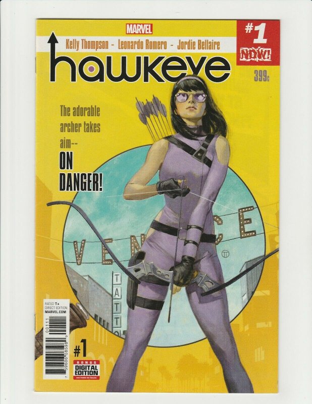 Hawkeye #1 (Marvel 2017) 1st Kate Bishop Solo Title 