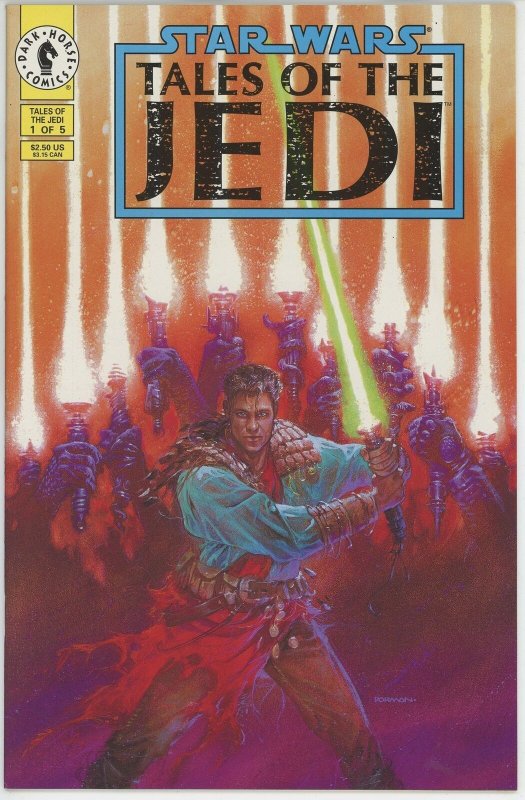 Star Wars Tales of the Jedi #1 (1993) - 9.4 NM *1st App Qel-Droma* 