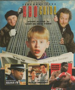 ORIGINAL Vintage Feb 1994 HBO Guide Magazine Home Alone 2 Groundhog Day