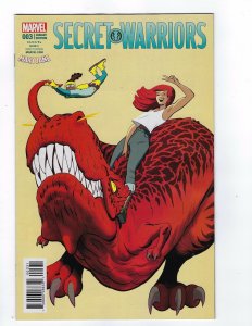 Secret Warriors # 3 Mary Jane Variant Cover Marvel NM 