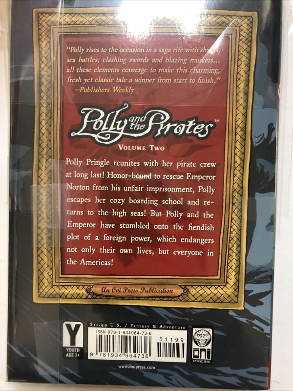 Polly And the Pirates Vol.2 (2012) Oni Press TPB SC Ted Naifeh
