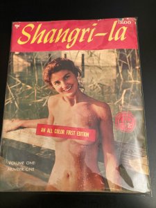 EARLY 60s NUDIST MAGAZINE! SHANGRI-LA Vol. 1 #1 All Color!