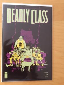 DEADLY CLASS 1 - 7, 9 - 18, 20 -  22, 24, 25, 27, 28 AVG GRADE NM (9.2 - 9.4)