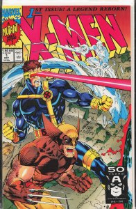 X-Men #1 Wolverine and Cyclops Cover (1991) X-Men [Key Issue]