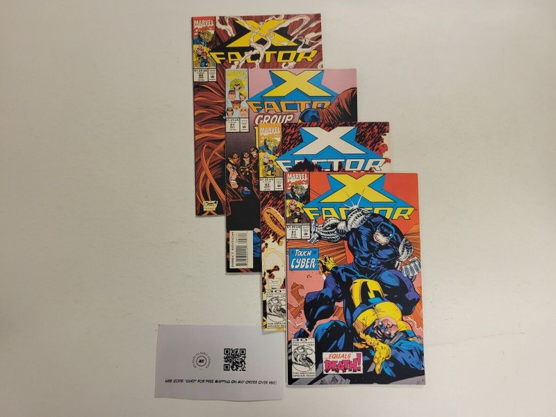 4 X-Factor Marvel Comic Books #81 82 89 97 29 TJ19