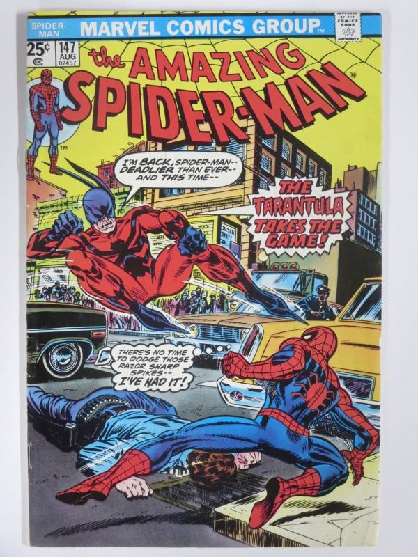 SPIDERMAN 147 FINE Aug. 1975