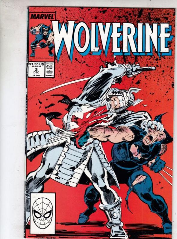 Wolverine #2 (Dec-88) VF/NM+ High-Grade Wolverine