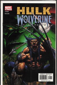 Hulk/Wolverine: 6 Hours #1 (2003) Wolverine