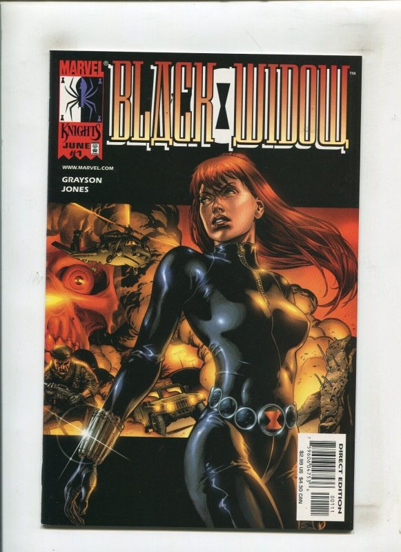 BLACK WIDOW #1 (9.0) 1ST NEW BLACK WIDOW!! 1999 