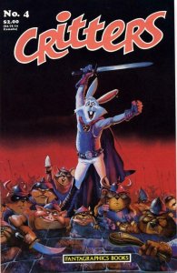 CRITTERS #4, VF/NM, LionHeart, Gnuff, 1986, more in store