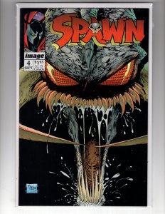 Spawn #4 (1992) VF Todd McFarlane  VIOLATOR Cover  / ID#04