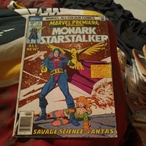 Marvel Premiere #32 - 1st appearance of Monark Starstalker - 10 pence variant UK