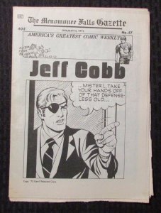 1973 MENOMONEE FALLS GAZETTE Comic Weekly #57 Jan 15 FN- 5.5 Jeff Cobb Air Hawk
