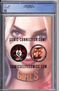 Power Hour #1 Comic Connect Shikarii Close Topless Harley Quinn Cosplay  CGC 9.8