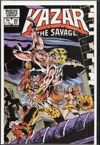 Ka-Zar the Savage #20 (1982) Ka-Zar