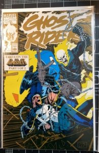 Ghost Rider #5 Second Print Cover (1990) Ghost Rider 