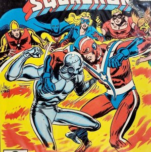 1982 DC Comics All Star Squadron #9 Comic Book Vintage Ring of Fire Ring of Fear 