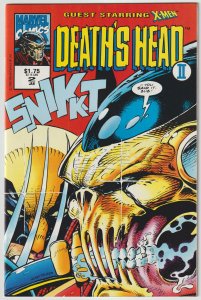 Death's Head II #2 (Jan 1993, Marvel UK), NM+ condition (9.6), X-Men app.