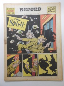 The Spirit #194 (1944) Newsprint Comic Insert Rare!