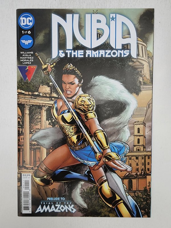 Nubia & the Amazons #1 1st appearances of Andromeda, Bia