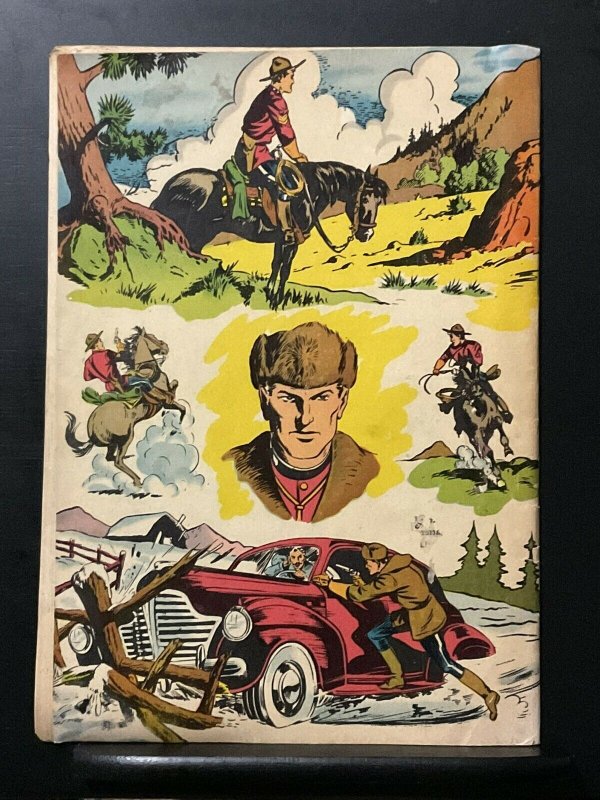 Four-Color King of The Royal Mounted #207 by Zane Grey (1948 Dell) Golden Age