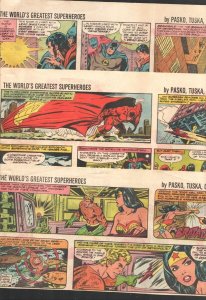 World's Greatest Superheroes-Daily & Sunday Comic Strips 1978-Superman-Wonder...