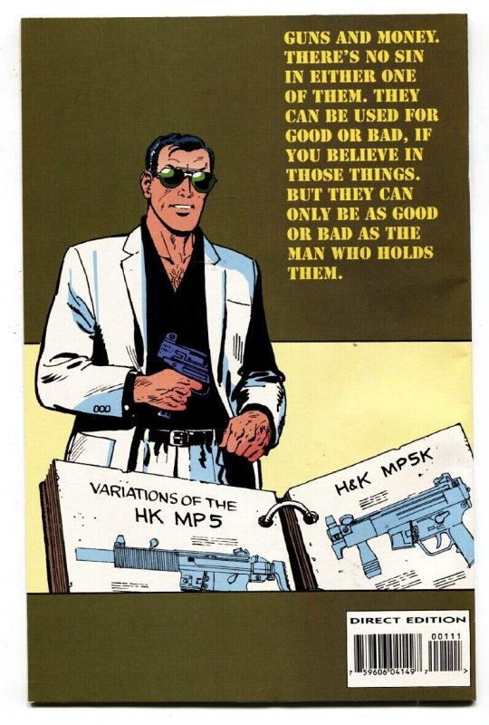 WAR MAN #1-comic book EPIC-1993-VIOLENT DRUG WAR COMIC