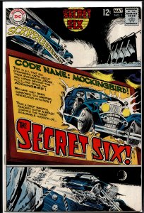 Secret Six #1 (1968) Secret Six [Key Issue]