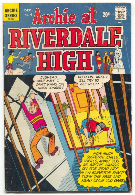 Archie at Riverdale High #4 1972- VG