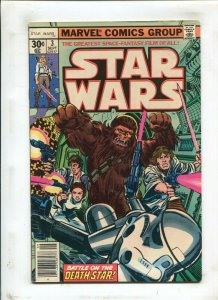 STAR WARS #3 (5.5) NEWSSTAND!! 1977