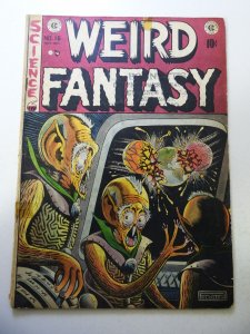 Weird Fantasy #16 (1952) GD/VG Condition tape fc & spine