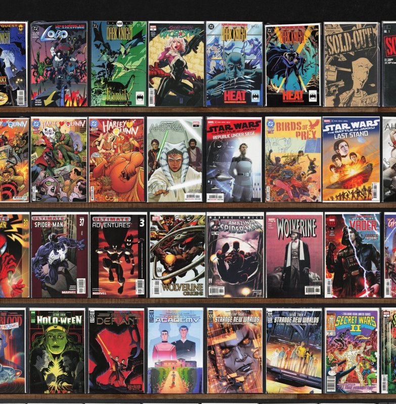 Huge Lot 150+ Comics with The Thing, Batman, Birds Of Prey & More!
