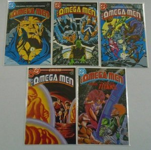 Omega Men lot 17 different from #1-34 8.0 VF (1983-86 1st Series)