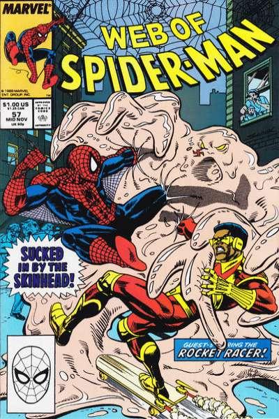 Web of Spider-Man (1985 series) #57, NM- (Stock photo)