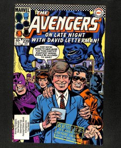 Avengers #239 David Letterman!