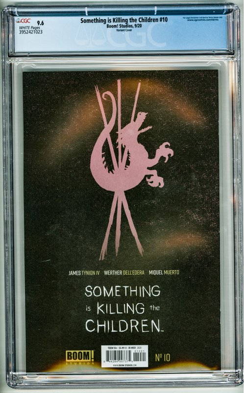 Something Is Killing the Children #10 CGC 9.6! Virgin variant! White Pages