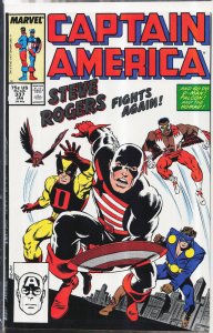 Captain America #337 (1988) Captain America [Key Issue]