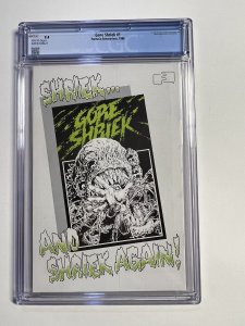 Gore Shriek 1 Cgc 9.4 Fantaco 1986 1st Greg Capullo Published Art