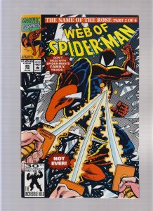 Web Of Spider Man #85 - Alex Saviuk Cover Art! (8.5) 1992