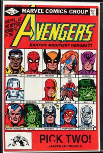 The Avengers #221 (1982) The Avengers