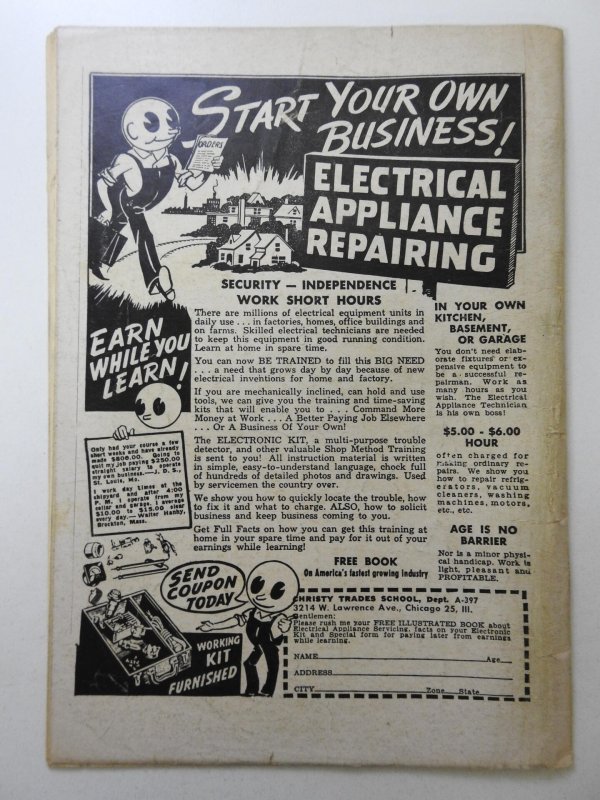 Strange Planets #12  Rocket To The Moon! Solid Good+ Condition!